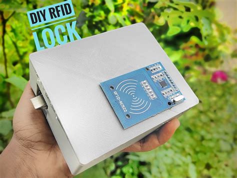 rfid door lock system|door locking system using rfid.